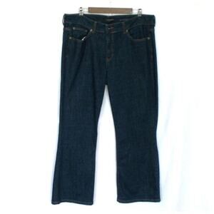 Madison Dark Wash Plus Size Modern Bootcut Jeans Sz 16